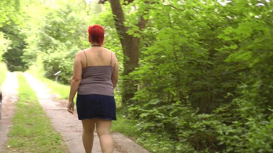 Pee in the forest
