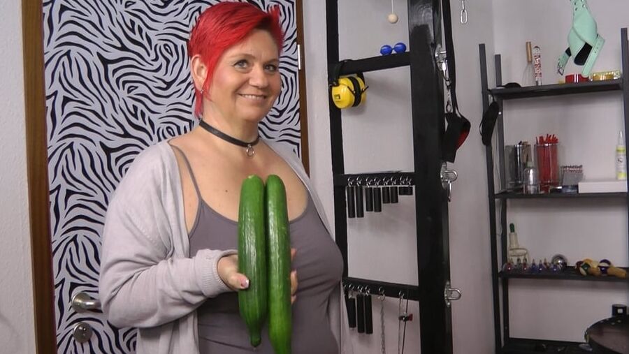 The cucumber double fucking