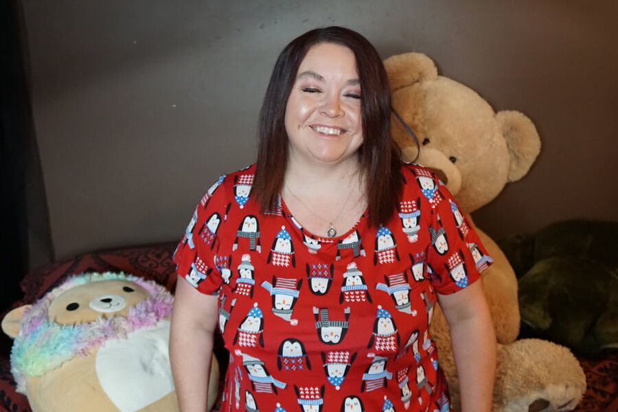 Sexy BBW Christmas Jammies Photoset