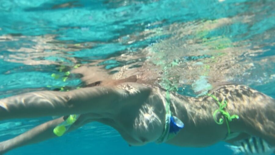 Rate my naked diving experience