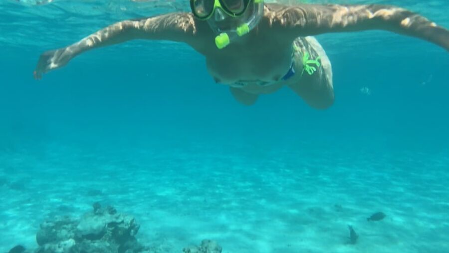 Rate my naked diving experience