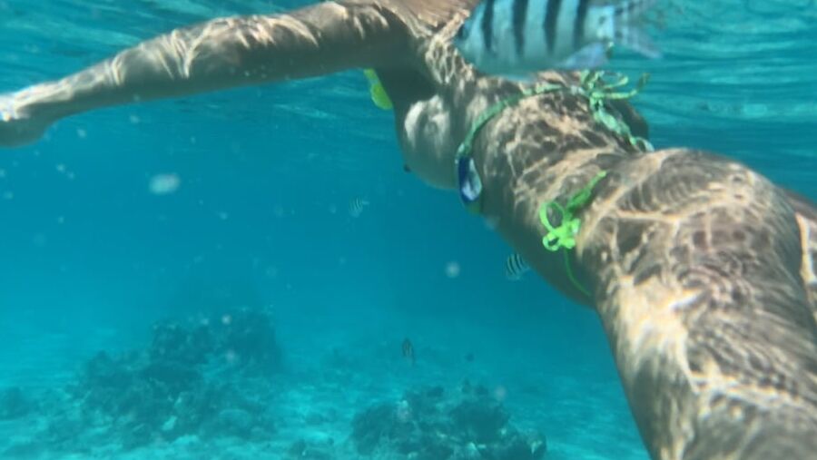 Rate my naked diving experience