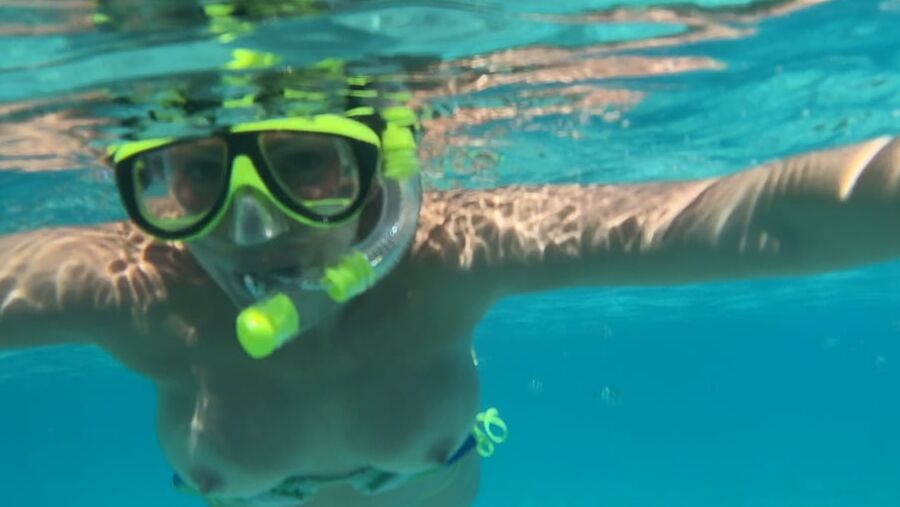 Rate my naked diving experience