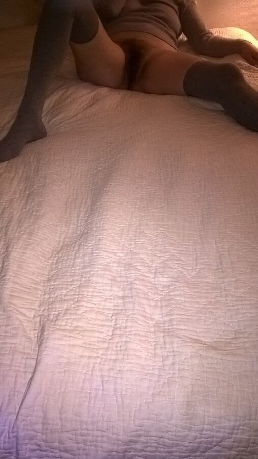 Hairy JoyTwoSex Spreading On Bed