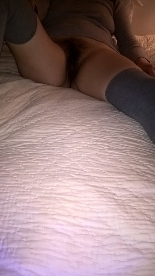 Hairy JoyTwoSex Spreading On Bed
