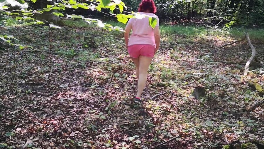 Getting naked in the woods