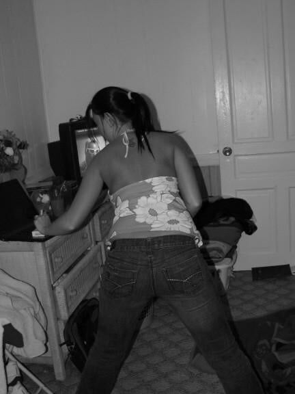 At home with friends