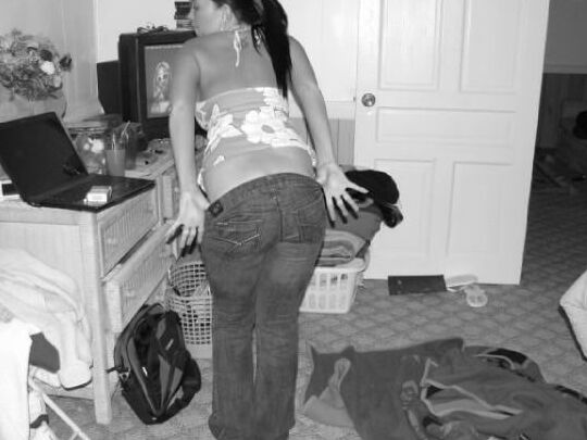 At home with friends