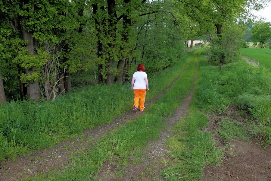 Naked walking