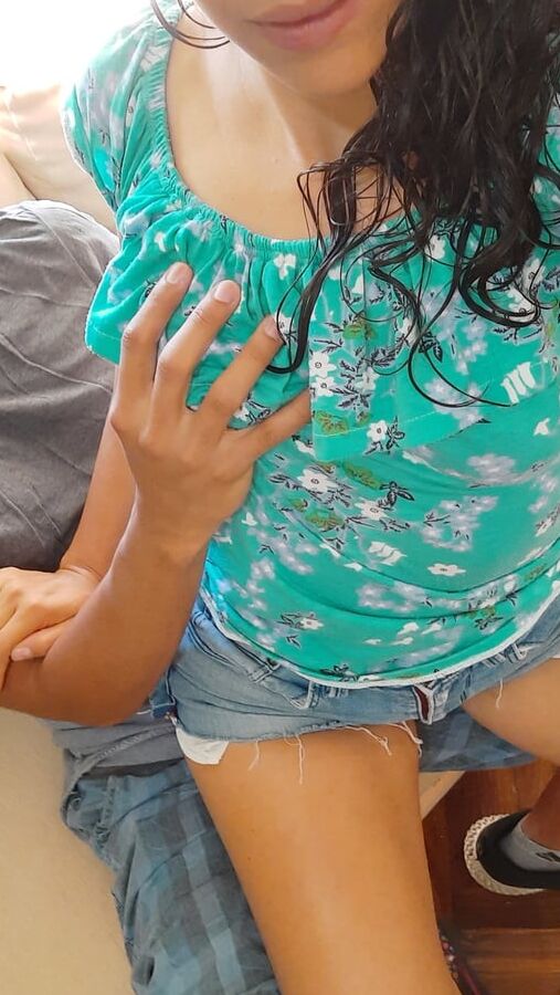 Latina big booty at summer