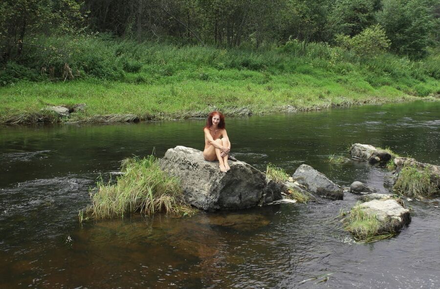 In the bed of Derzha-river