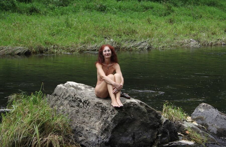 In the bed of Derzha-river