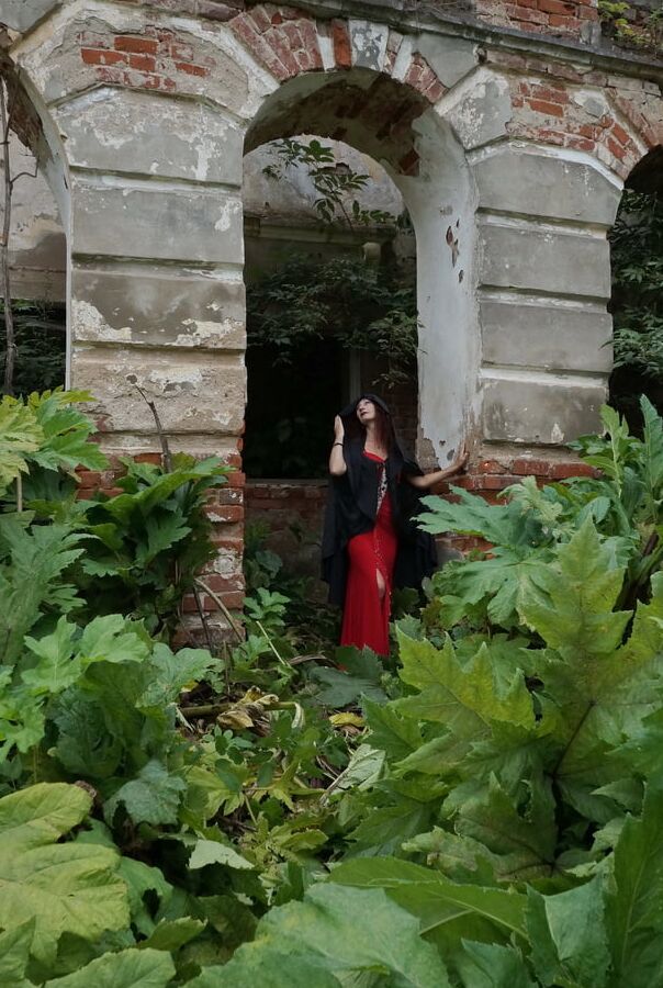 She was lived here