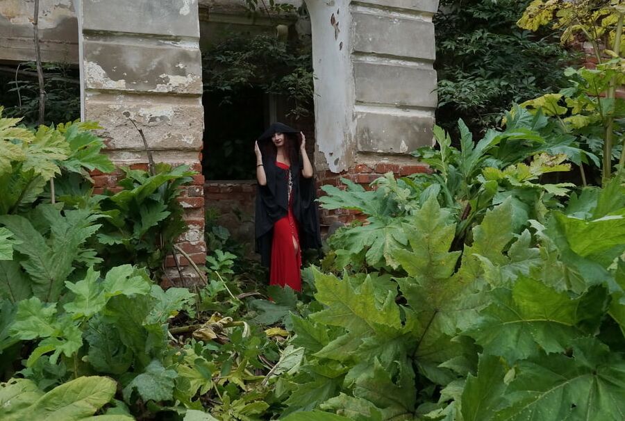 She was lived here
