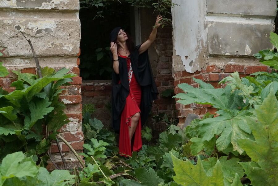 She was lived here