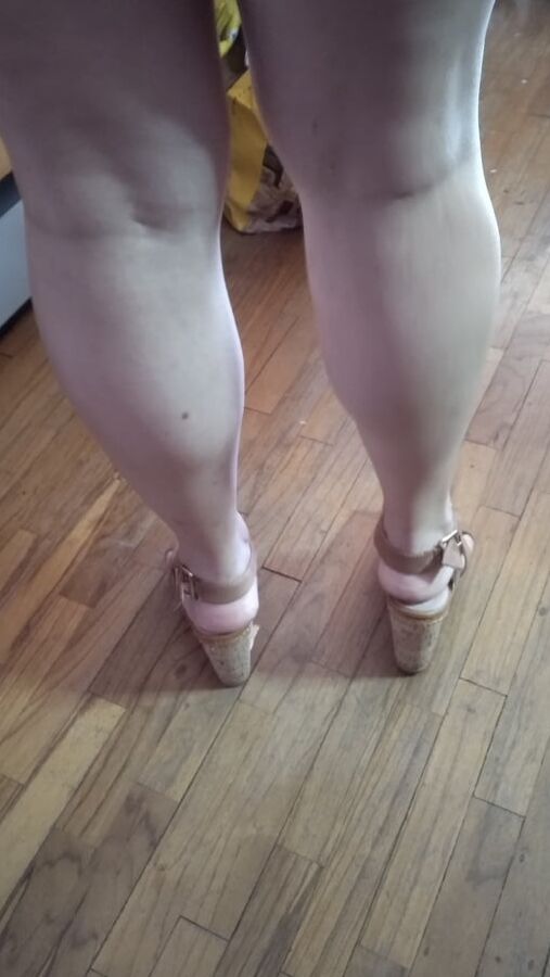 High heels legs and feets