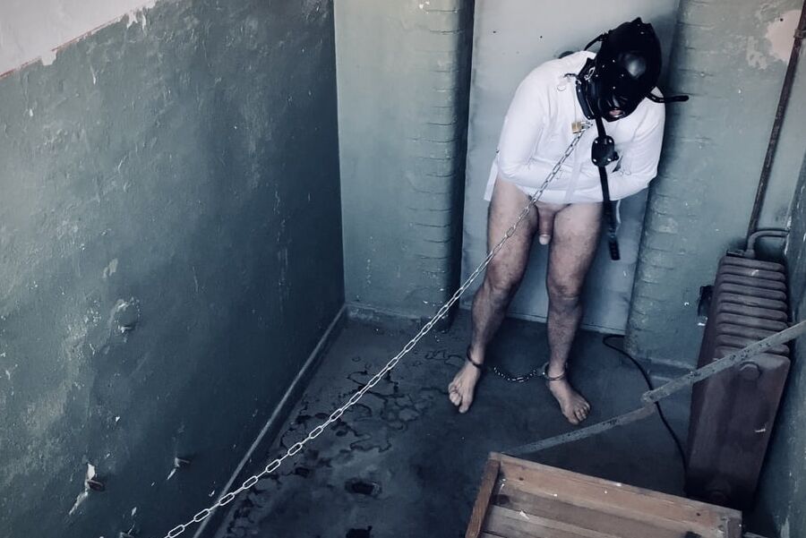 Warden Mistress April takes her Slave to prison