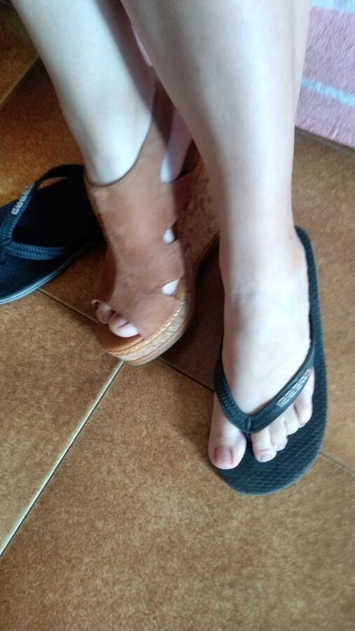 High heels legs and feets