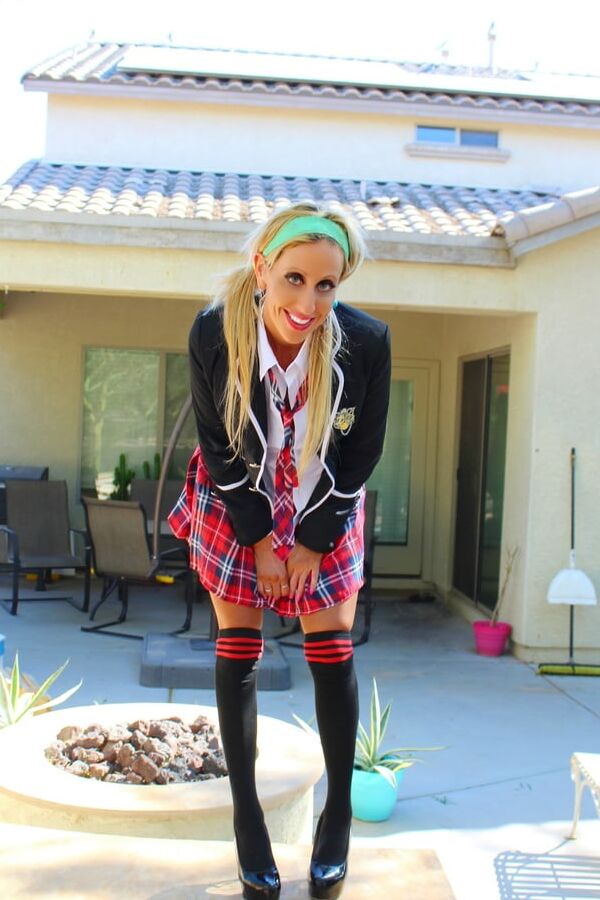 Lourdes Noir School Girl