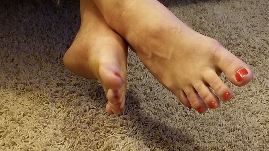 Jens red toes & soles