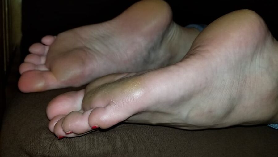 Jens red toes & soles