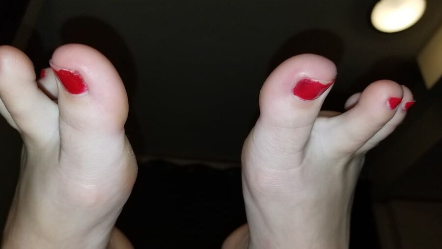 Jens red toes & soles