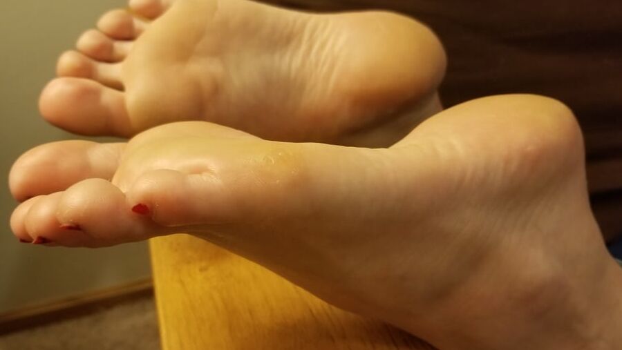 Jens red toes & soles
