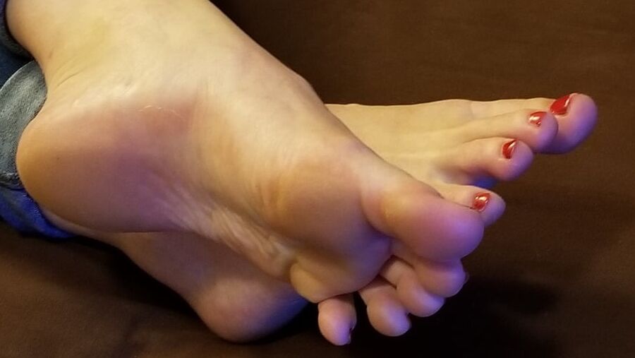 Jens red toes & soles