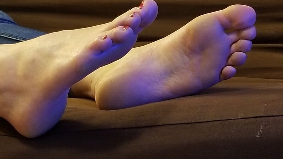 Jens red toes & soles