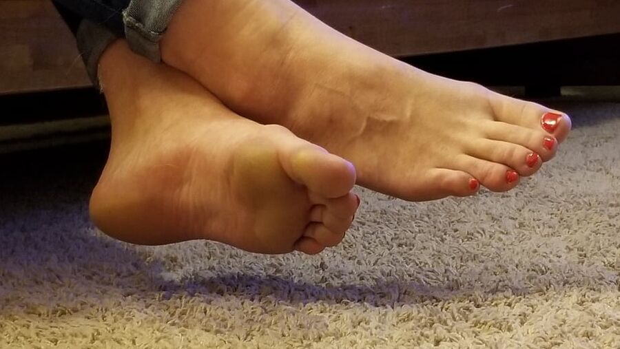 Jens red toes & soles