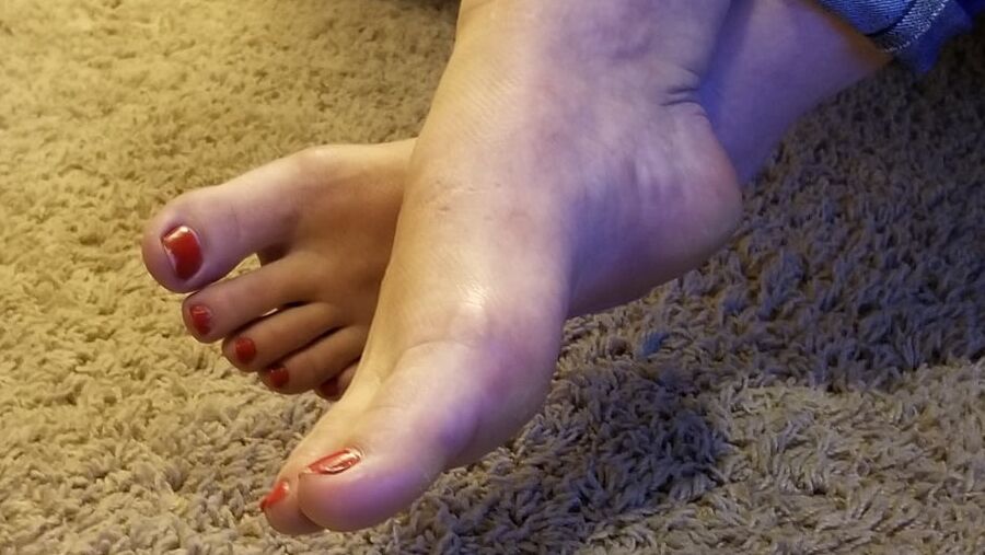Jens red toes & soles
