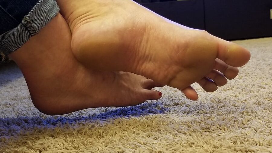 Jens red toes & soles