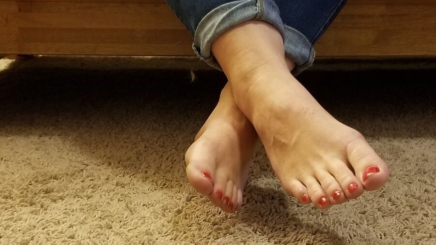 Jens red toes & soles