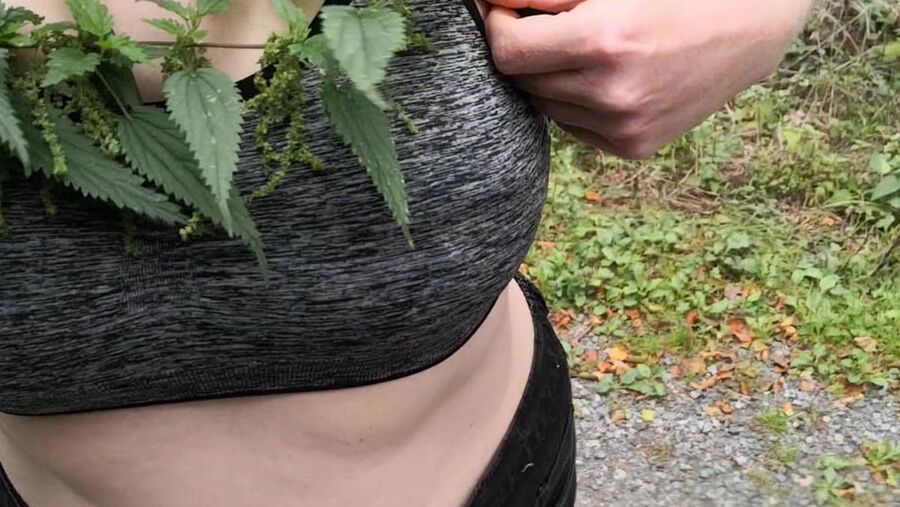 Nettles and other stuff in my bra and slip