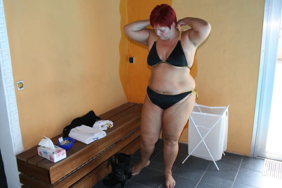 In the private pool