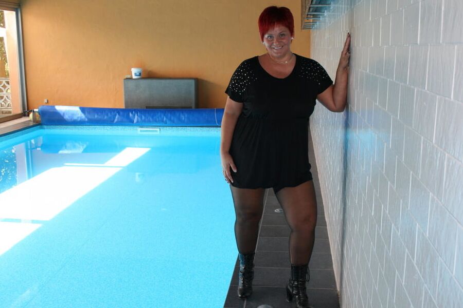 In the private pool
