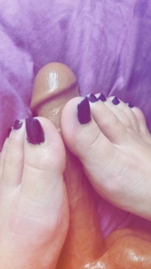 Footjob, Dildo, Foot Fetish, Sexy Feet