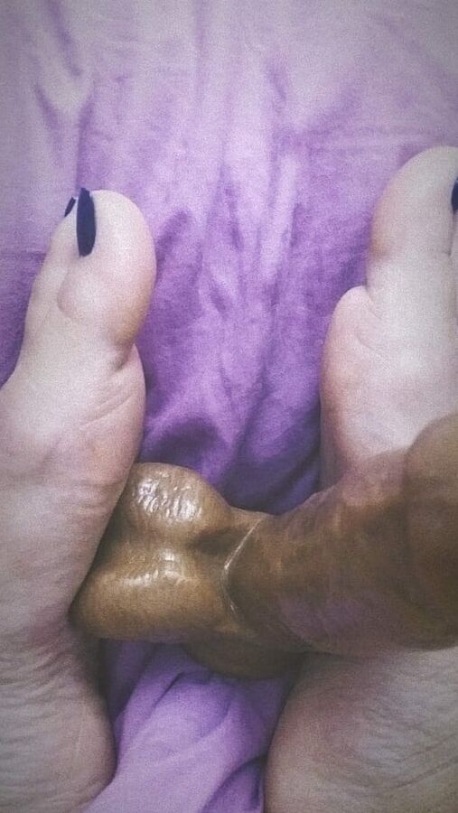 Footjob, Dildo, Foot Fetish, Sexy Feet