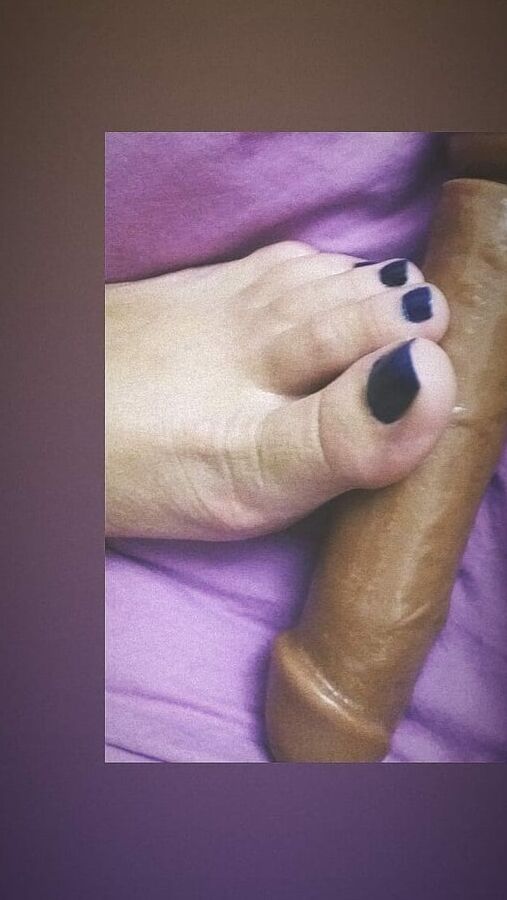 Footjob, Dildo, Foot Fetish, Sexy Feet