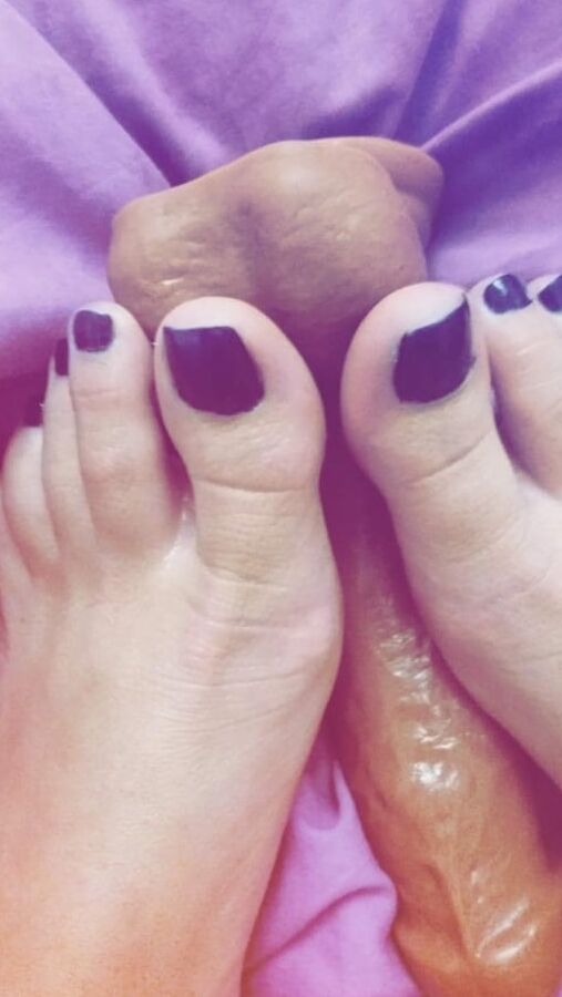 Footjob, Dildo, Foot Fetish, Sexy Feet