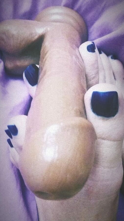 Footjob, Dildo, Foot Fetish, Sexy Feet