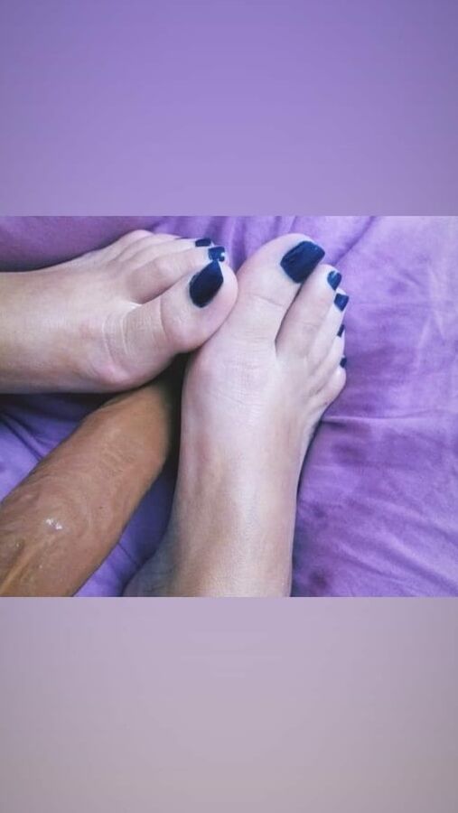 Footjob, Dildo, Foot Fetish, Sexy Feet