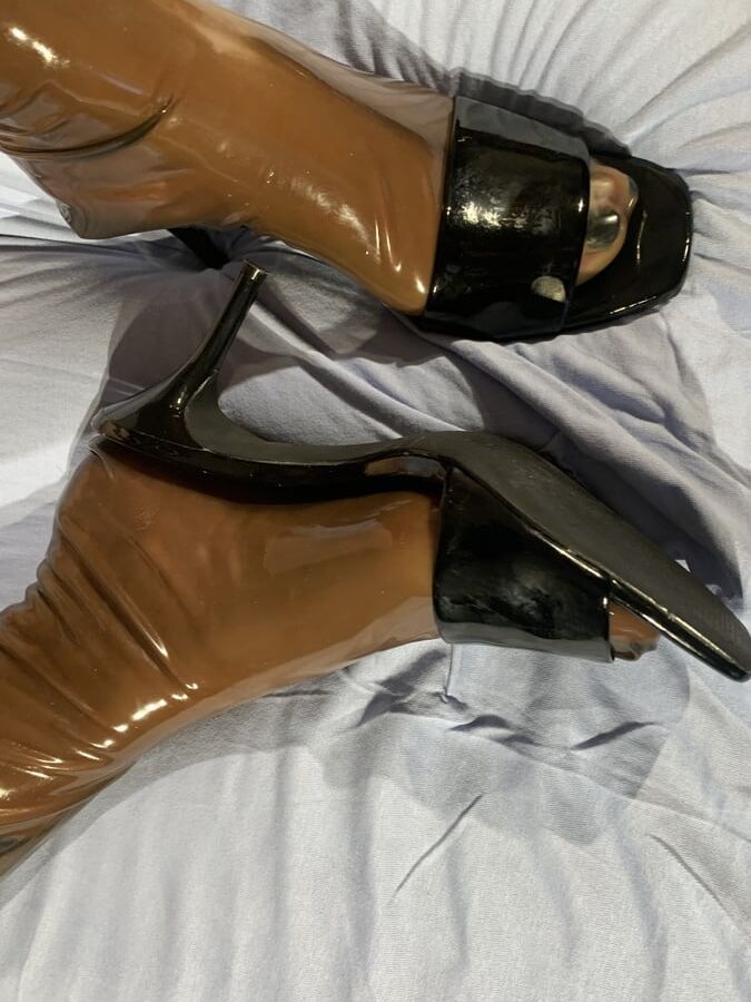 Heels and Latex Stockings