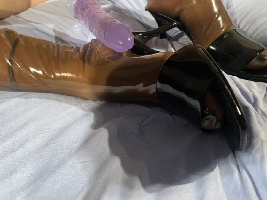 Heels and Latex Stockings