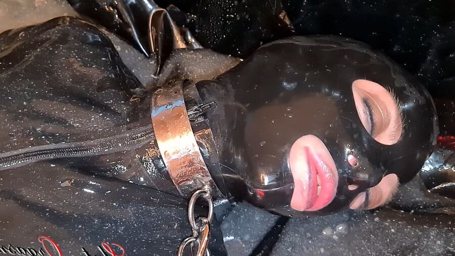 SLUT-ORGASMA CELESTE PISSING SLOPPY DEEP THROAT IN SLIME