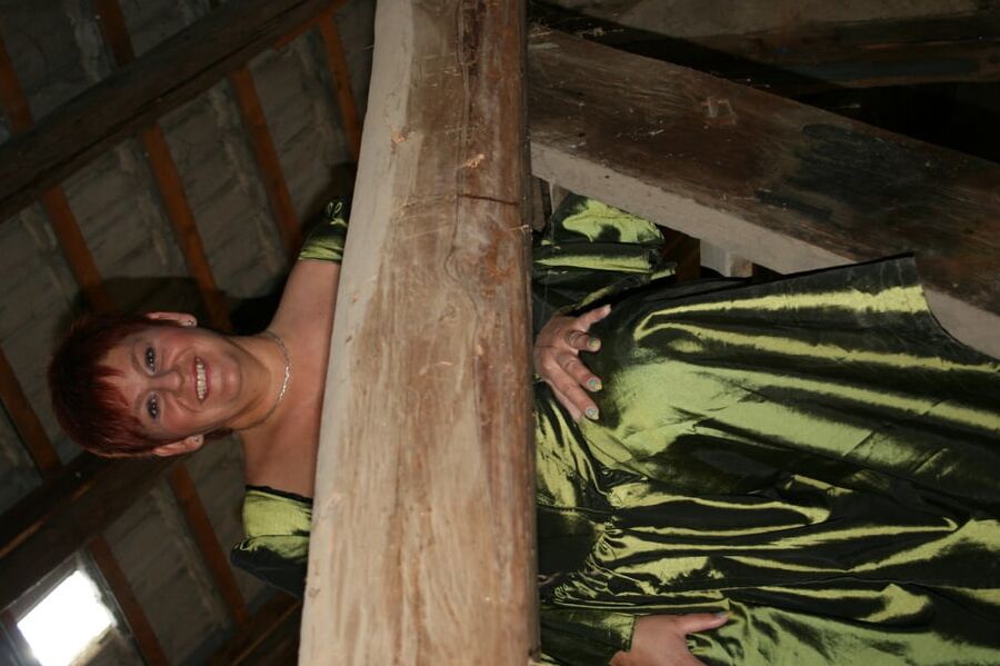 In the attic