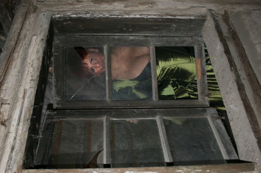 In the attic