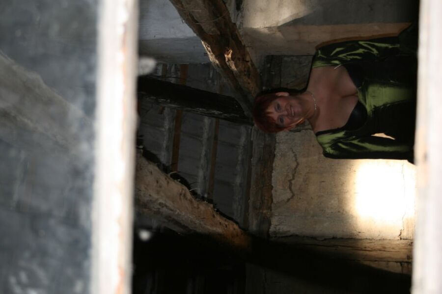 In the attic