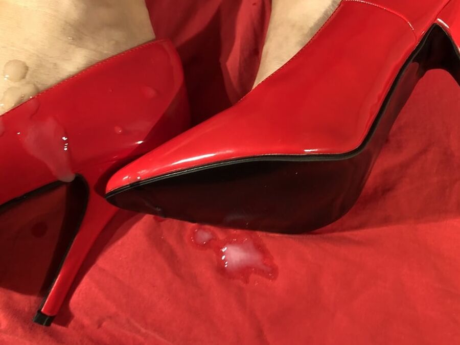 New Red High Heel Pumps