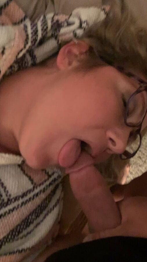 Annabelle loves the taste of cock